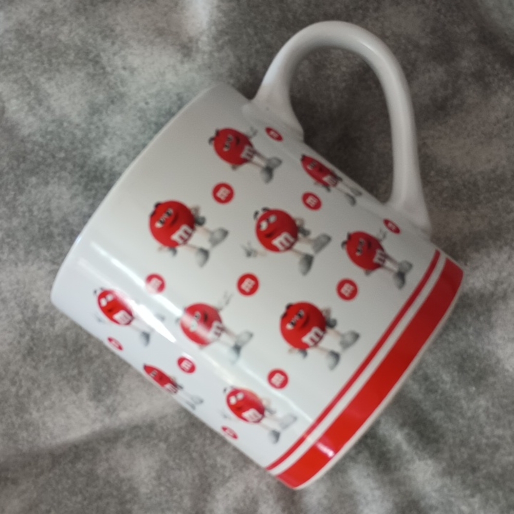 Red ♥️ M&M Mug NWOT